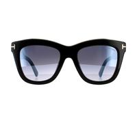 Tom Ford Square Womens Schwarz Grau Gradient Einheitsgröße