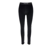Tom Ford - Stretch Lustrous Velour Signature Leggings - Größe S - black