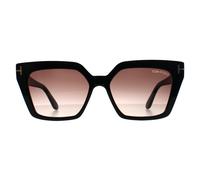 Tom Ford Sonnenbrillen WINONA FT 1030 Shiny Black/Light Violet Shaded 53/15/140 Damen