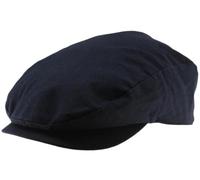 Tom Franks Herren-Schiebermütze aus Leinen, navy, 7 3/8