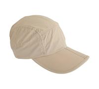 Tom Franks Leicht Kappe mit Zusammenfaltbar Visier - Beige, Einheitsgröße, One Size