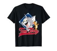 Tom & Jerry Diamond Faces T-Shirt