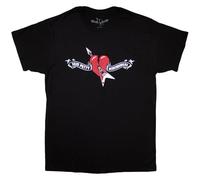 Tom Petty and The Heartbreakers Heart Logo T Shirt L