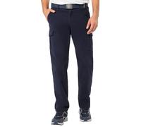 Tom Ramsey Herren Cargohose mit Gürtel, Bequeme Outdoorhose für den Mann, Lange Freizeithose mit geradem Bein & 6 Taschen, atmungsaktiv & hautfreundlich, Marine, Gr. 27