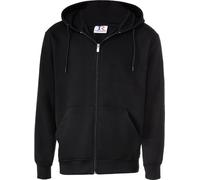 Tom Ramsey Sweatjacke für Damen und Herren, herrlich weicher Kapuzenpullover, Hoody mit Kapuze, Sweatshirt, Schwarz, Gr. XXL