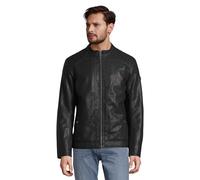TOM TAILOR Herren Bikerjacke aus Kunstleder