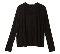 TOM TAILOR - T-Shirt Cardigan Black XS
