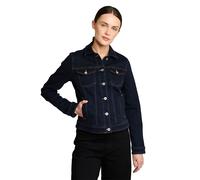 Tom Tailor Slim Fit Jeansjacke aus Baumwoll-Mix in Dunkelblau, Größe XS
