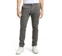 TOM TAILOR Herren TTTRAVIS SLIM Chino Hose, grau, Uni, Gr. 32/32