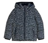 Steppjacke TOM TAILOR, Mädchen, Gr. 116/122, schwarz base dots design, Web, Obermaterial: 100% Polyester. Futter: 100% Polyester, bedruckt, regular fit hüftbedeckend, Rundhals, Bündchen, Jacken Steppj