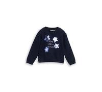 tom tailor kids - Cropped Sweatshirt mit Wendepailletten sky captain blue - Gr. - 134
