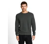 Tom Tailor Herren Rundhals Pullover STRUCTURED CREWNECK KNIT - Regular Fit