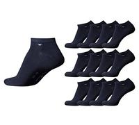 TOM TAILOR 12 Paar Sneaker Socken dunkel-blau Mehrpack Strümpfe dark navy Socks Füsslinge Sparpack, Size:35-38