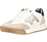 Sneaker TOM TAILOR "Tom Tailor Sneaker Lederimitat/Textil", Damen, Gr. 39, cream, Lederimitat, Textil, Schuhe Sneaker (60387408-39) cream