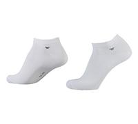 TOM TAILOR 2er Pack Sneaker Socks 9411N 660 white weiß Mehrpack Strümpfe Socken Füsslinge, Größe:39-42