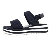 Tom Tailor Damen 3298806 Keilsandale, Navy, 38 EU