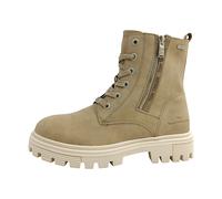 Schnürboots TOM TAILOR Gr. 38, beige (beige, kombiniert) Kinder Schuhe Stiefel Boots mit Zierreißverschluss außen (35795520-38)