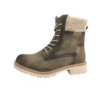 Tom Tailor Damen 4290220009 Mode-Stiefel, Taupe, 36 EU