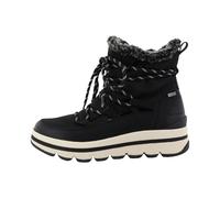 Tom Tailor Stiefelette Textil Warmfutter Schwarz Damen Größe 40