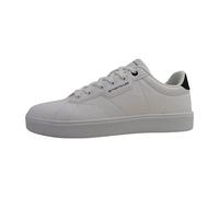 TOM TAILOR Herren | Erwachsene Sneaker Low-Top | Ignaz | 5380990002 | Weite G | Schnürung | Polyurethan (PU) | White (00002) | 46 EU
