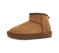 Stiefel TOM TAILOR "Tom Tailor Short Boots", Mädchen, Gr. 32, hazel, Polyester, unifarben, Schuhe Stiefel (11724556-32) hazel