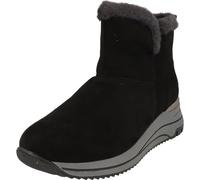 TOM TAILOR 8490090007 Damen Schuhe Komfort Stiefel Winterboots Keilabsatz gefüttert (Black, EU Schuhgrößensystem, Erwachsene, Damen, Numerisch, M, 40)