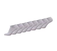 TOM TAILOR 8er Pack Unisex Socken - Basic, Sneakersocken, einfarbig 35-38 Grau