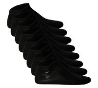 TOM TAILOR 8er Pack Unisex Socken - Basic, Sneakersocken, einfarbig Schwarz 39-42