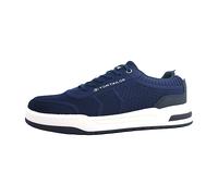 TOM TAILOR - Leichter Sneaker aus Textilstoff navy 44