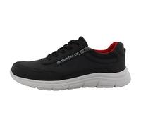 TOM TAILOR - Sneaker aus strukturiertem Lederimitat black 44