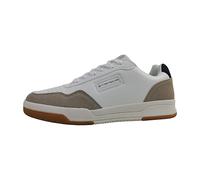 TOM TAILOR - Sneaker aus hochwertigem Kunstleder white-navy 45