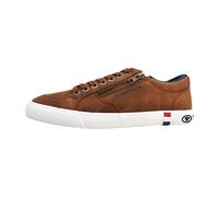 TOM TAILOR Herren | Erwachsene Sneaker Low-Top | Claudio | 9580180001 | Weite G | Schnürung | Polyurethan (PU) | Cognac (00205) | 42 EU