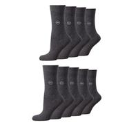 TOM TAILOR 9er Pack Basic Women Socks 9703 620 anthracite Doppelpack Strümpfe Socken, Size:35-38
