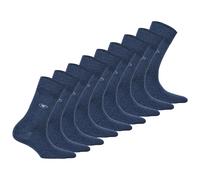 TOM TAILOR 9er Pack Damen Socken - Basic, einfarbig 35-38 Blau