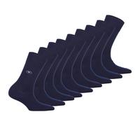 TOM TAILOR 9er Pack Damen Socken - Basic, einfarbig 35-38 Blau