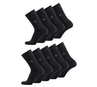 TOM TAILOR 9er Pack Men Basic Strumpf Größe 39-46 anthrazit grau Mehrpack Strümpfe Socken Sparpack, SockSizes:39-42