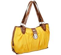TOM TAILOR Acc Polly 10826 93, Damen Henkeltasche, gelb, (gelb 93), 41x13x26,5