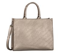 TOM TAILOR Denice Damen Shopper Umhängetasche Reißverschluss Mittelgroß Beige