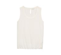 Tom Tailor - Ajour Top im Material-Mix whisper white - Gr. - XXXL