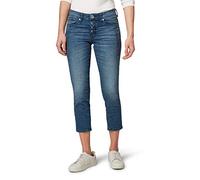 TOM TAILOR, Alexa Slim, 7/8 Damen Jeans Hose Venicedenim Stretch Midblue W 31