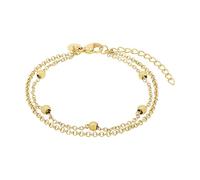 Tom Tailor Armband für Damen, Edelstahl, 16+4 cm, gold, Geschenkidee, Armschmuck, Damenschmuck, 2100670