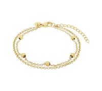 Tom Tailor Armband für Damen, Edelstahl, 16+4 cm, gold, Geschenkidee, Armschmuck, Damenschmuck, 2100670