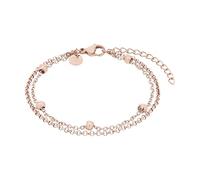 Tom Tailor Armband für Damen, Edelstahl, 16+4 cm, rosefarben, Geschenkidee, Armschmuck, Damenschmuck, 2100671