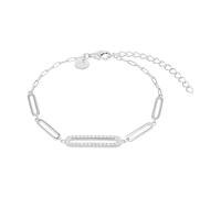 Tom Tailor Armband für Damen, Sterling Silber 925, mit Zirkonia, 16+4 cm, silber, Geschenkidee, Armschmuck, Damenschmuck, 2100558