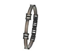Tom Tailor Armband für Herren, Edelstahl, 19+1,5+1,5 cm, Bicolor, Geschenkidee, Armschmuck, Herrenschmuck, 2100683