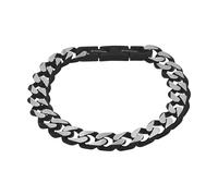 Tom Tailor Armband für Herren, Edelstahl, 20+1,5 cm, Bicolor, Geschenkidee, Armschmuck, Herrenschmuck, 2100635
