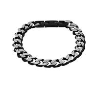 Tom Tailor Armband für Herren, Edelstahl, 20+1,5 cm, Bicolor, Geschenkidee, Armschmuck, Herrenschmuck, 2100635