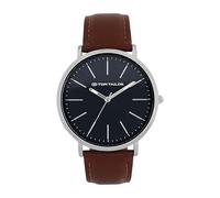 Tom Tailor Armbanduhr mit Kunstlederband für Herren, braun, wasserdichte 3 bar, Geschenkidee, kommt in Uhren Geschenkbox, 2100619