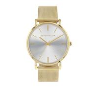 Tom Tailor Armbanduhr mit Metallband für Damen, Silber, wasserdichte 3 bar, Geschenkidee, kommt in Uhren Geschenkbox, 2100512