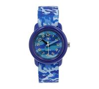 Tom Tailor Armbanduhr mit Textilband für Jungen, grün, wasserdichte 3 bar, Geschenkidee, kommt in Uhren Geschenkbox, 2100712